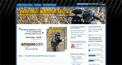 Desktop Screenshot of paintballwarriortactics.com